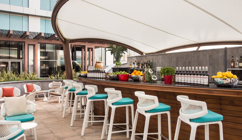 The Terrace on the Corniche  Outdoor Bar